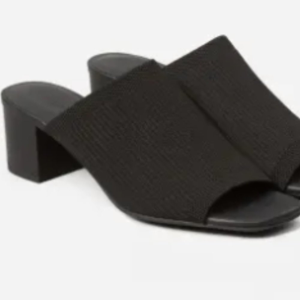 Everlane ReKnit Mules Size 9 - Black